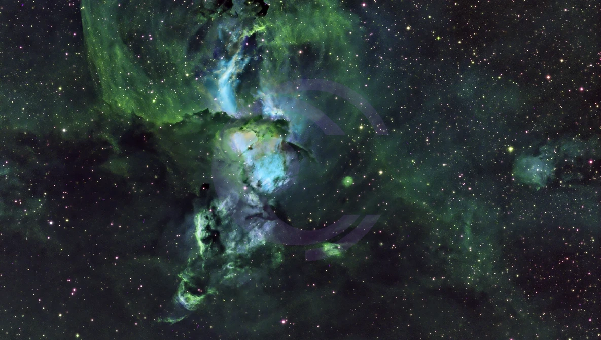 تصویر خیره‌کننده «سحابی مجسمه آزادی» در ناسا منتشر شد؛ درخشش NGC 3576 در Astronomy Picture of the Day