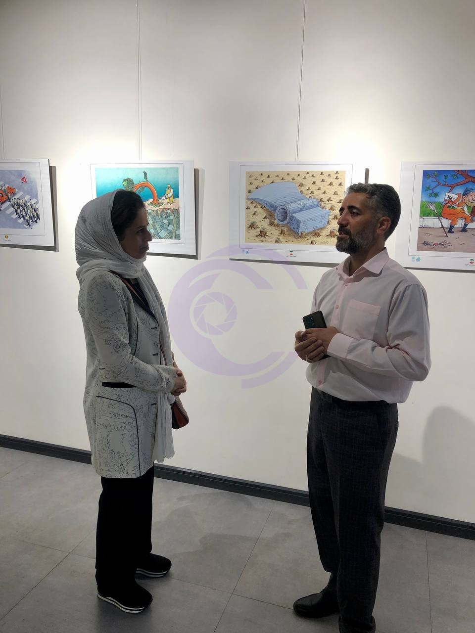 گودرزی: ۴۰ اثر منتخب نمایشگاه بین‌المللی کاریکاتور، معضلات شهری را به تصویر می‌کشند