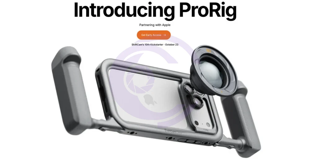 همکاری شیفتکم (ShiftCam) و اپل (Apple) برای معرفی قفس فیلمبرداری حرفهای پرو ریگ (ProRig) مخصوص آیفون